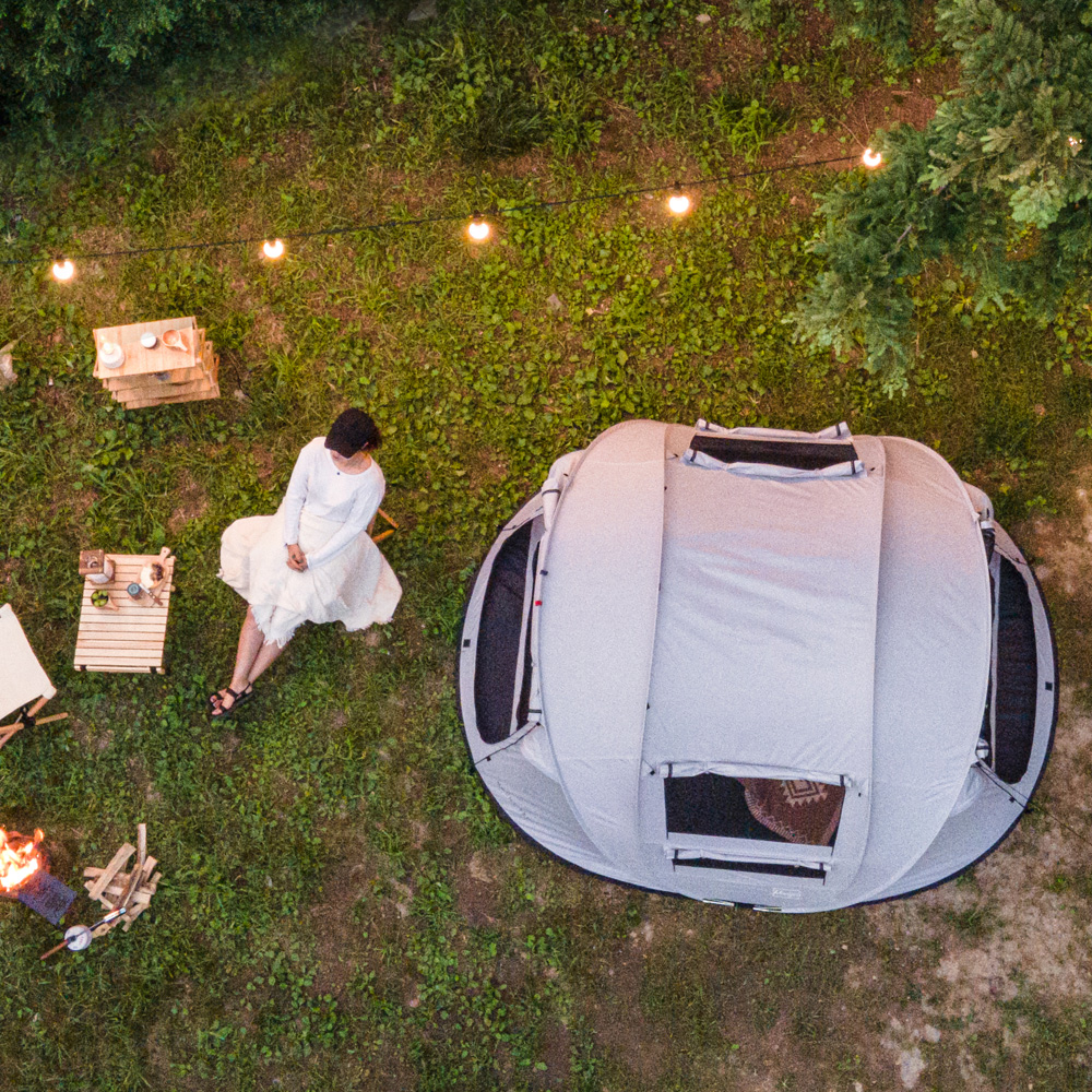 아이두젠 마운트프로 노바 원터치 텐트 팝업 그늘막 애쉬그레이
