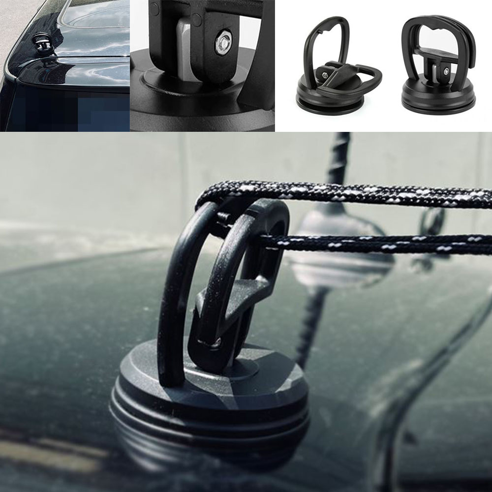 차량용 압축 큐방 2개입 다용도 현수막 어닝 강력 흡착기