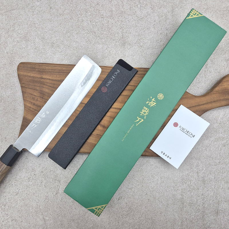 칼천지 조상진 해전도 주방 야채칼 우수바 + 나이프가드 레이져 각인 포함 - 상세 이미지 2