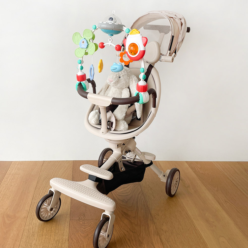 베베코지 LED 회전 아기 모빌 유모차 카시트 침대 겸용