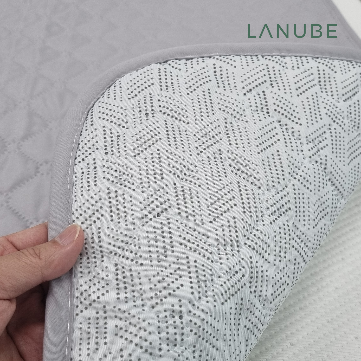 라누베 헤링본 국산 전기요 무자계 소파 전기요 소형 텐트 전기장판 전기매트