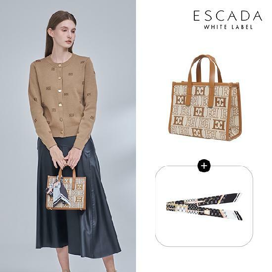 에스까다(ESCADA) 에스까다 시그니쳐 토트백+스카프 - 메인 이미지