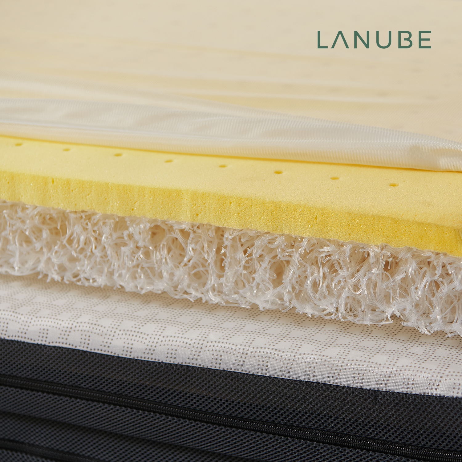 라누베 에어소프트 단단한 매트리스토퍼 허리디스크 매트리스 SS