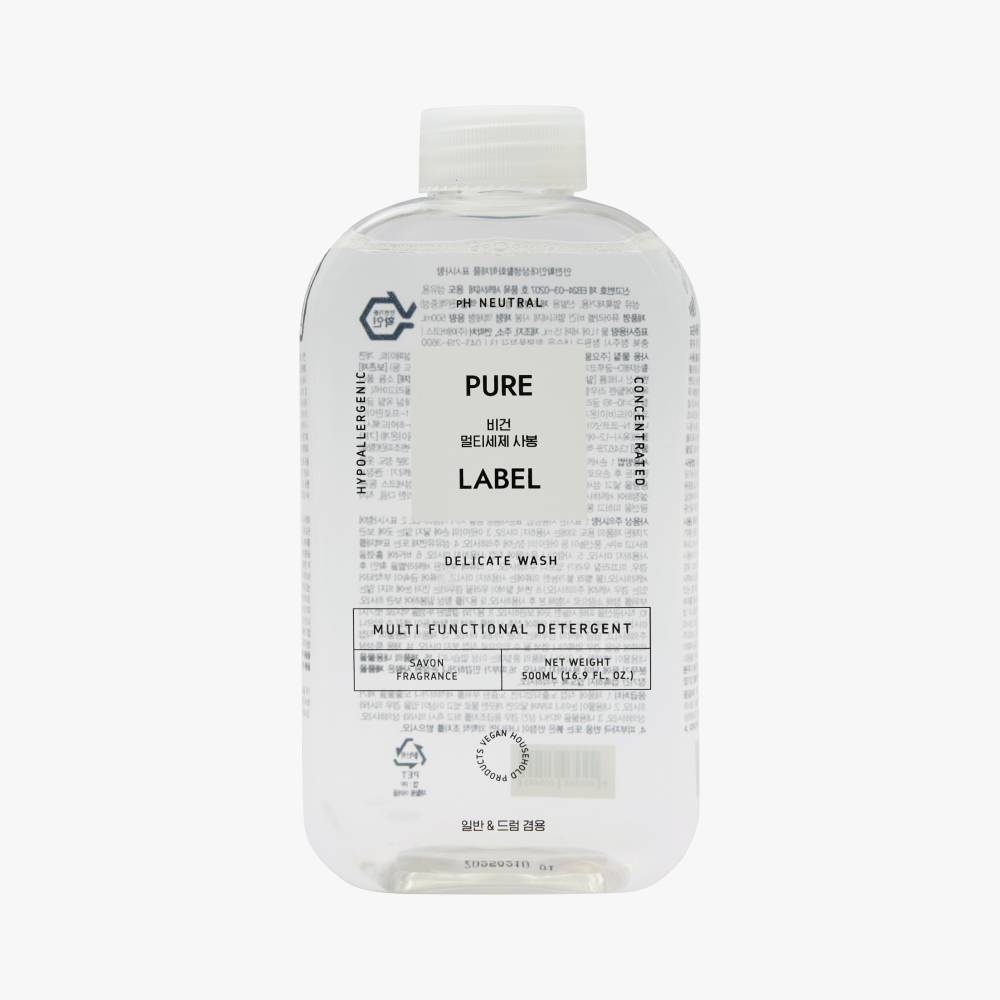 [NEW] 퓨어라벨 비건 멀티세제 사봉 500ml - 상품 이미지