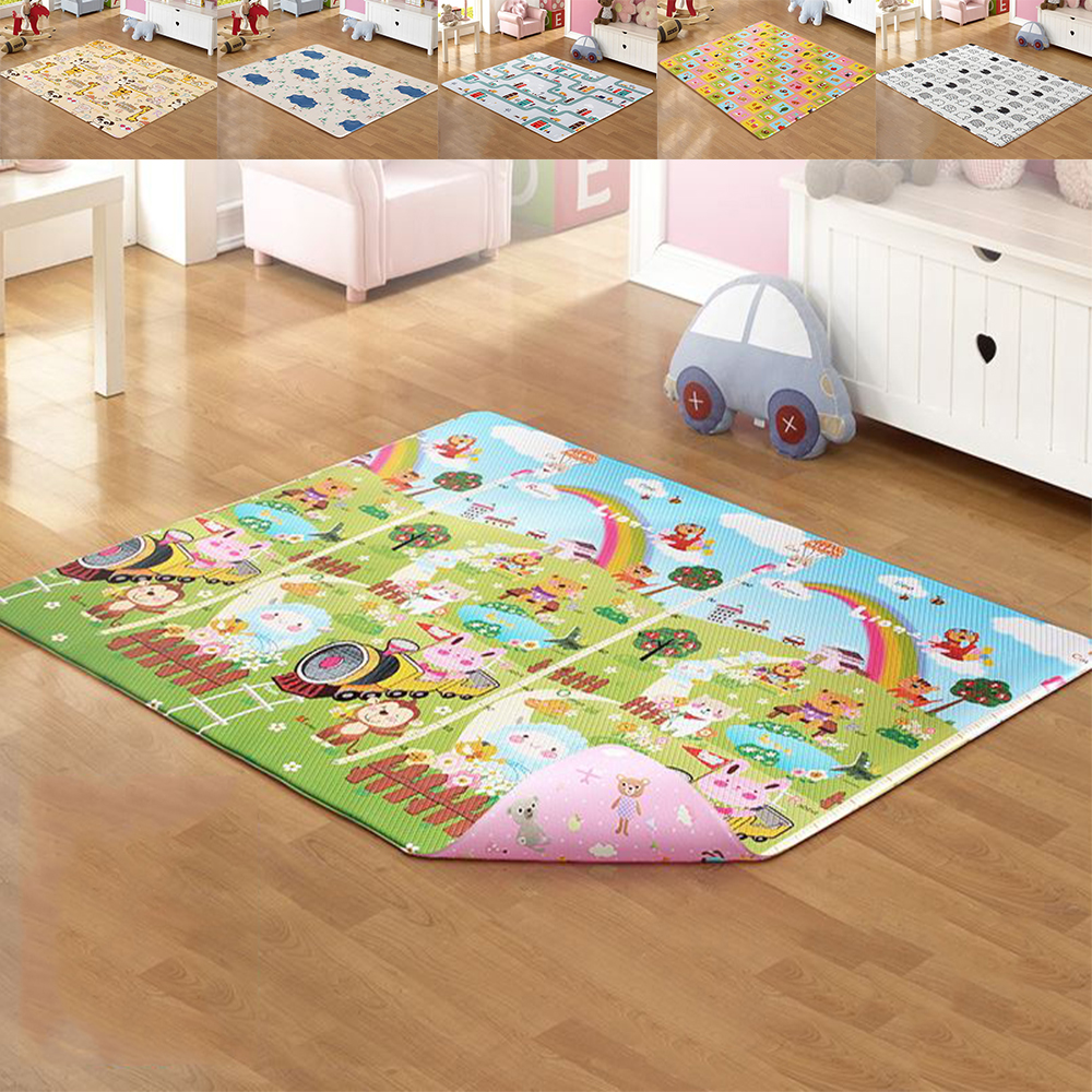 귀여운 놀이방 매트 캐릭터 양면 방수 유아 바닥 장판