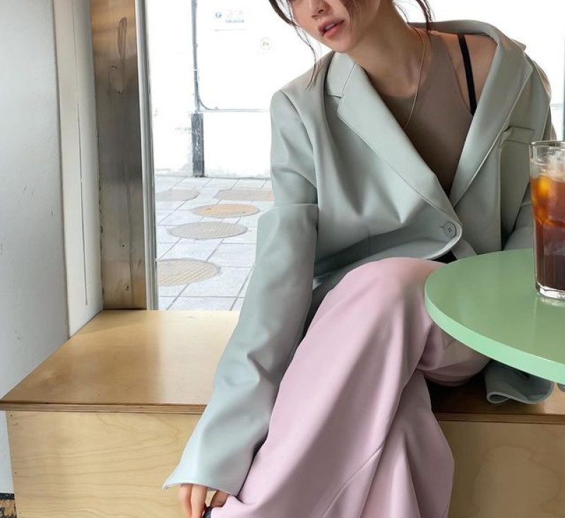 아비르엔 도시 캐쥬얼 🦊스타일링 가죽 아우터