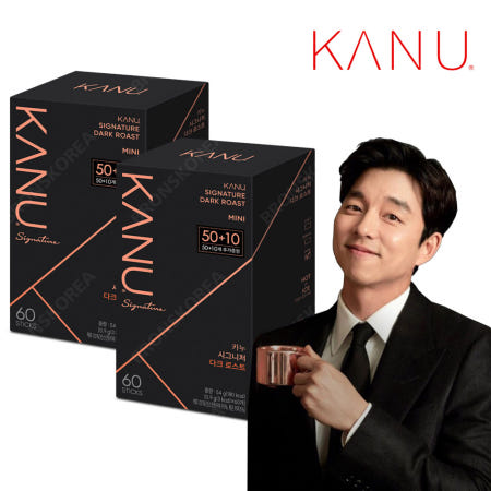 동서 맥심 카누 시그니처 미니 다크 로스트 60T X 2개 원두커피