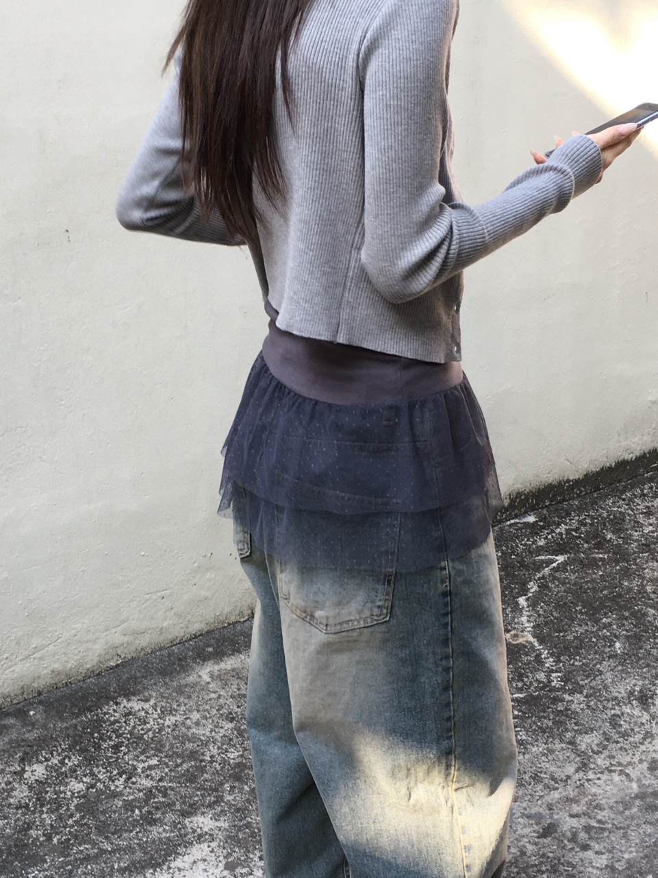 이피 슬림 데일리 골지 가디건 (8color) 상세 이미지 30