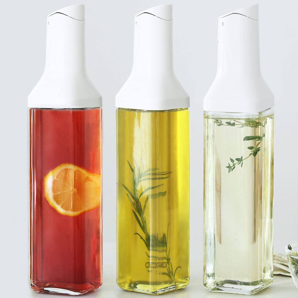 1+1 네오플램 자동개폐 유리 오일병 2p세트 500ml - 상세 이미지 5
