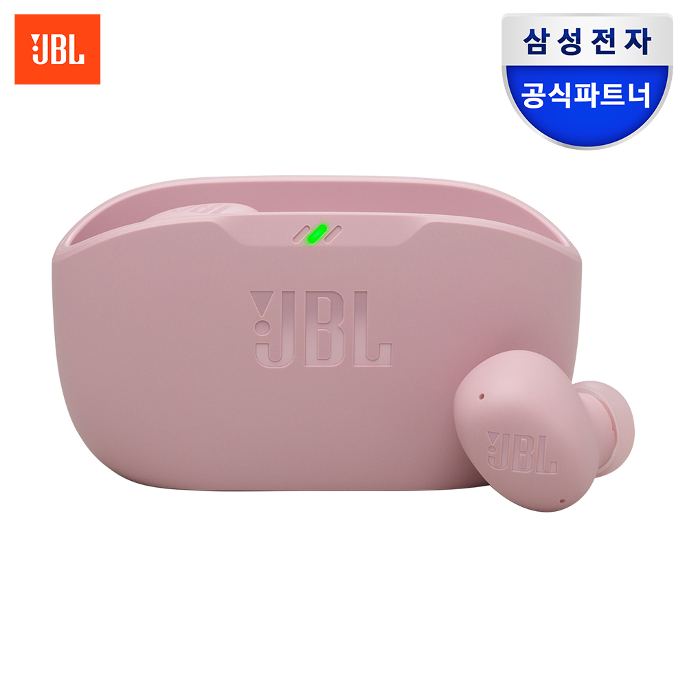삼성공식파트너 JBL WAVE BUDS2 노이즈캔슬링 블루투스 이어폰 핑크 - 메인 이미지