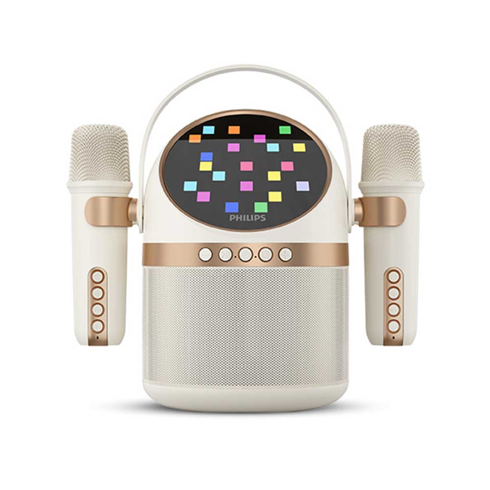 필립스 TAS2509 휴대용 LED 블루투스 노래방 마이크 스피커 - 상세 이미지 5