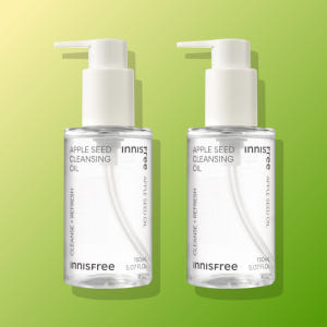 이니스프리 애플 씨드 클렌징 오일 150ml, 2개 솔직 후기 | 피부 타입별 분석 - 상품 이미지 1