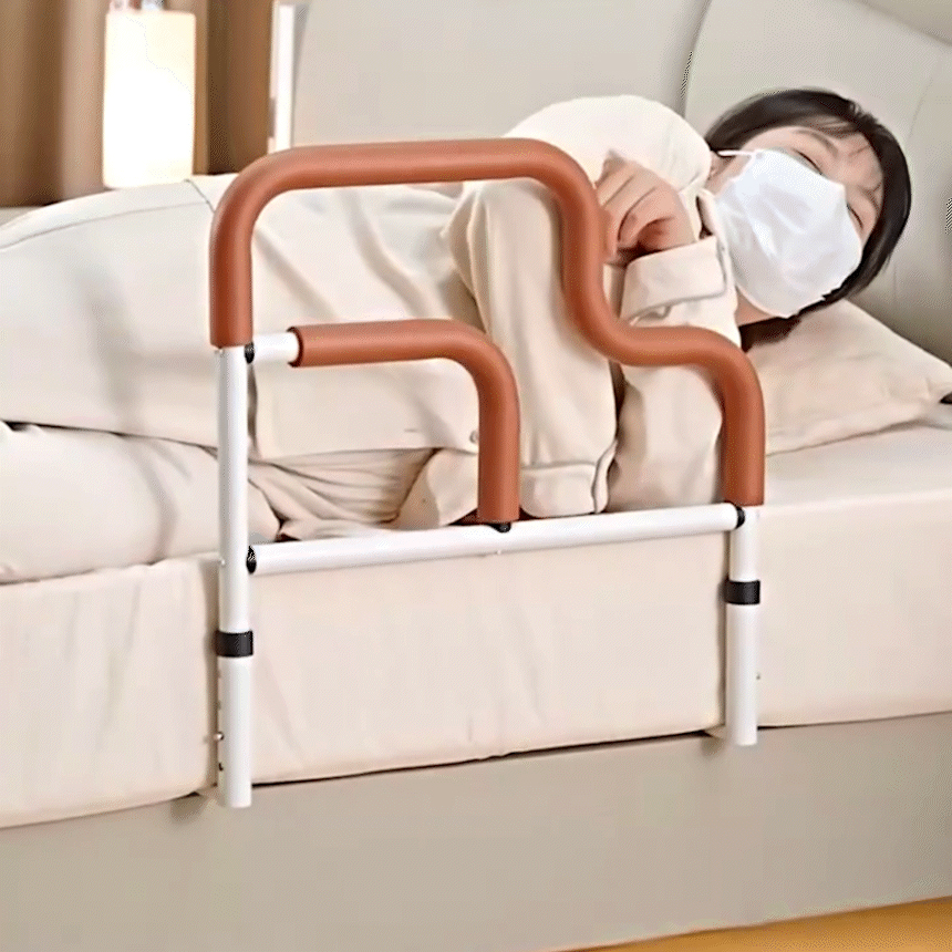 침대 가드 낙상방지 높이조절 안전바 노인 안전가드