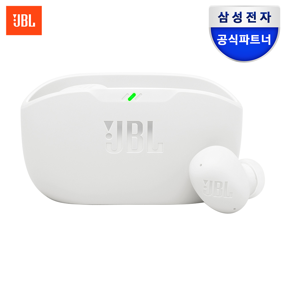 삼성공식파트너 JBL WAVE BUDS2 노이즈캔슬링 블루투스 이어폰 화이트