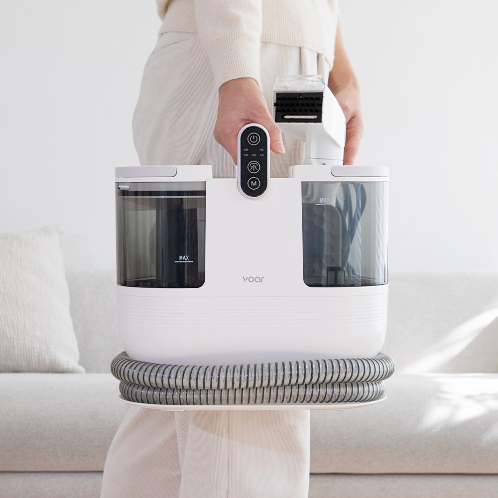 보아르 미스팀클링 습식청소기 고온수 스팀 침구 패브릭 쇼파 카페트 매트리스 이불 침대 청소