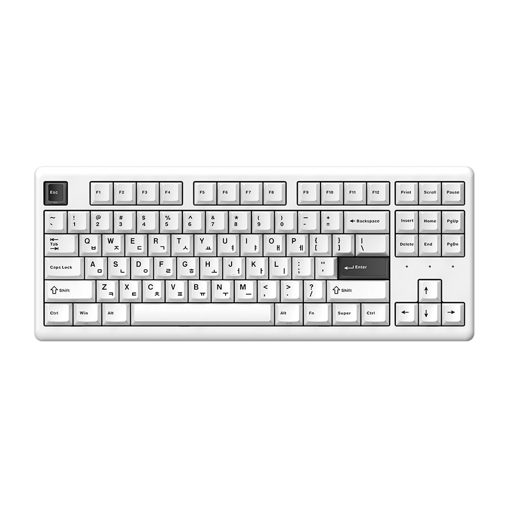 프리플로우 archon M1 PRO TKL 8K 자석축 게이밍 키보드 비엔더블류, 저소음퀵실버