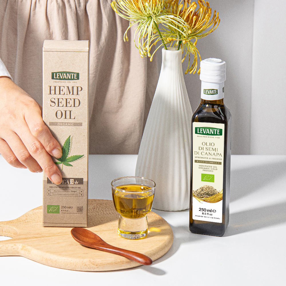 르반테 유기농 대마종자유 250ml 1병 선물세트 + 단박스,스푼 이미지 8