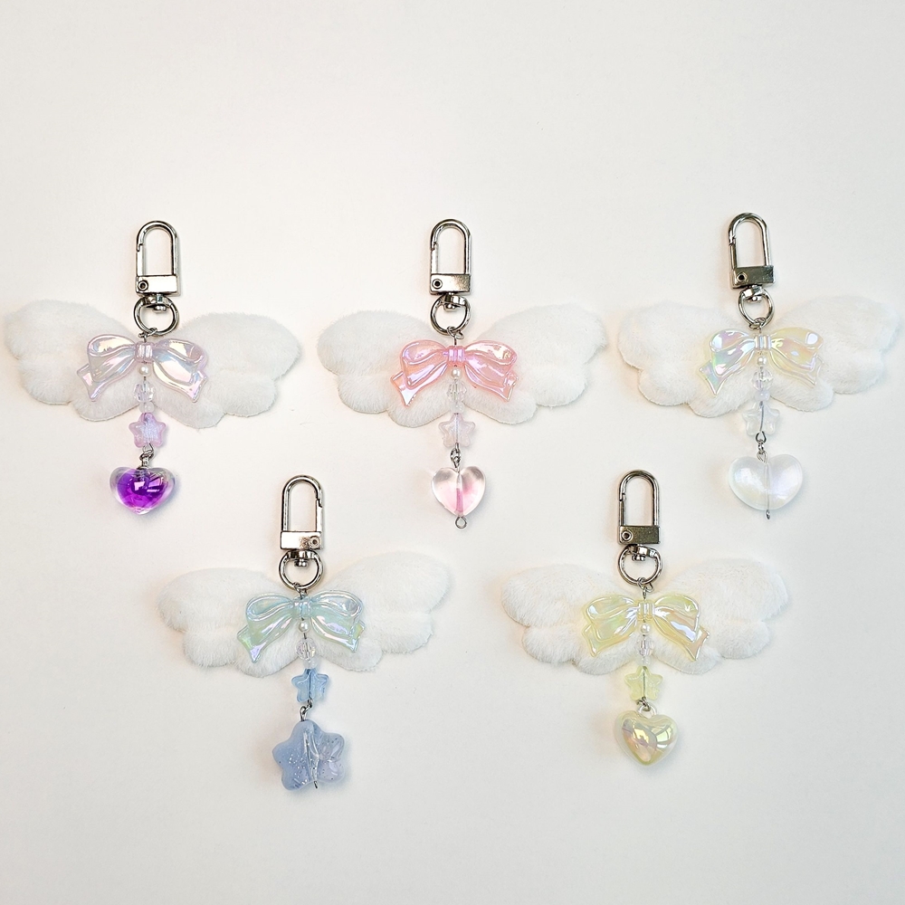 키링부자재 키링만들기 악세사리 부자재 체리쉬 리본