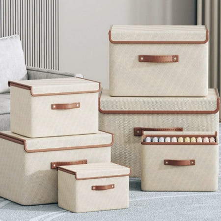 해피몰OEM 수납함 옷장 정리 리빙박스 정리함 칸칸이 펜트리 옷장정리 서납혐 폴딩박스 드레스룸 XL