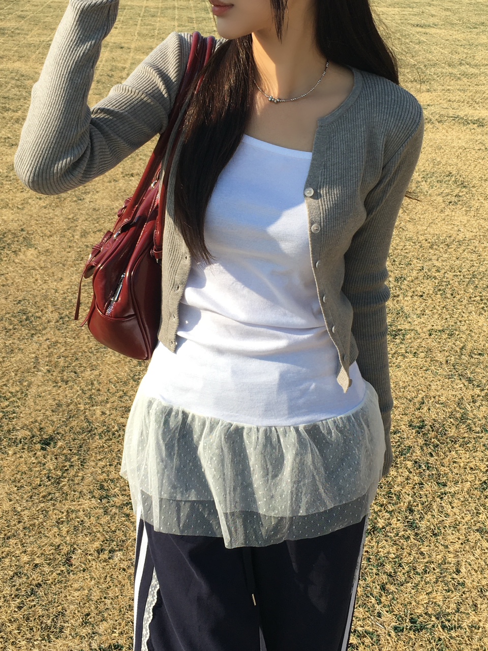 이피 슬림 데일리 골지 가디건 (8color) 상세 이미지 19