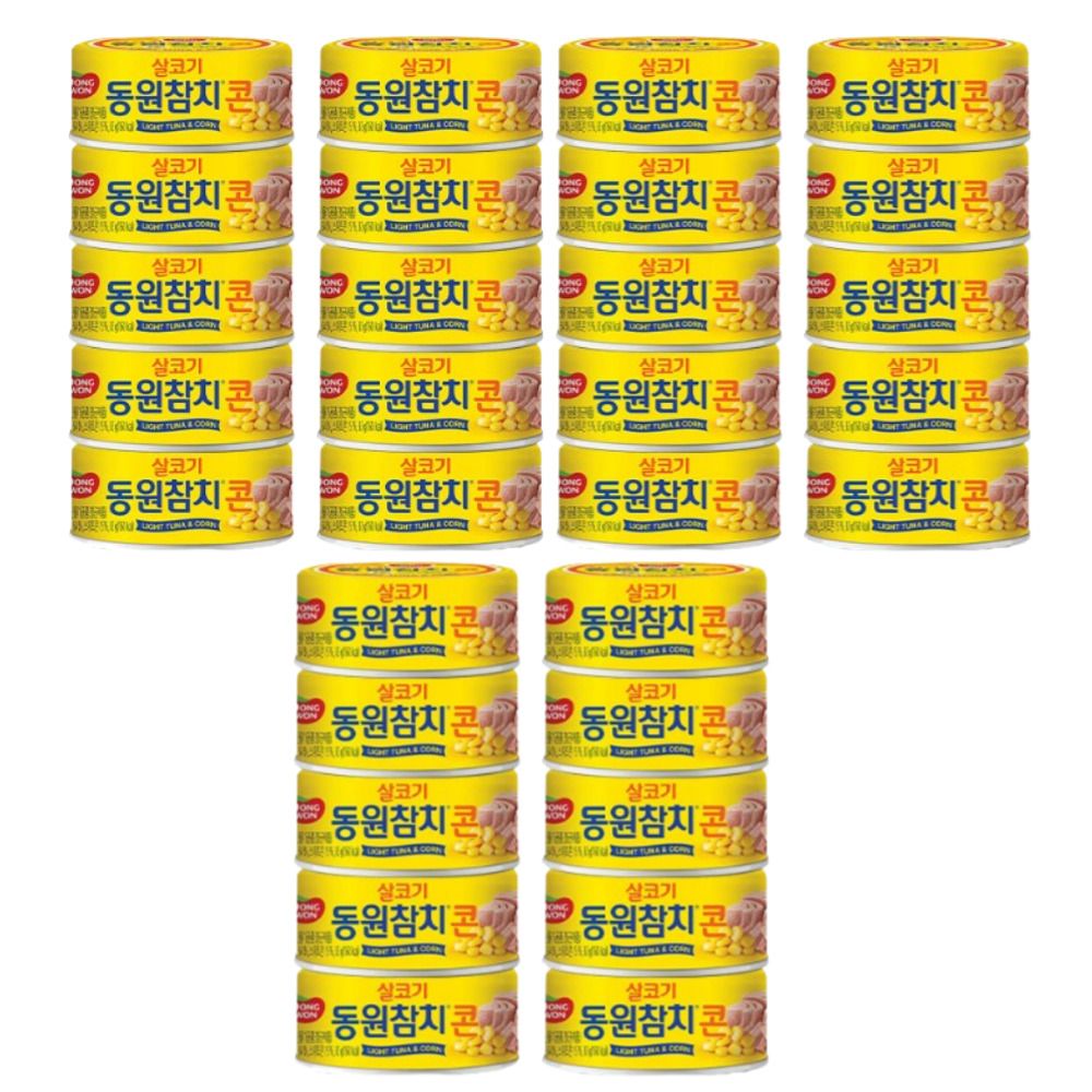 동원참치 살코기 콘참치 85g x30캔 : 어썸그릿