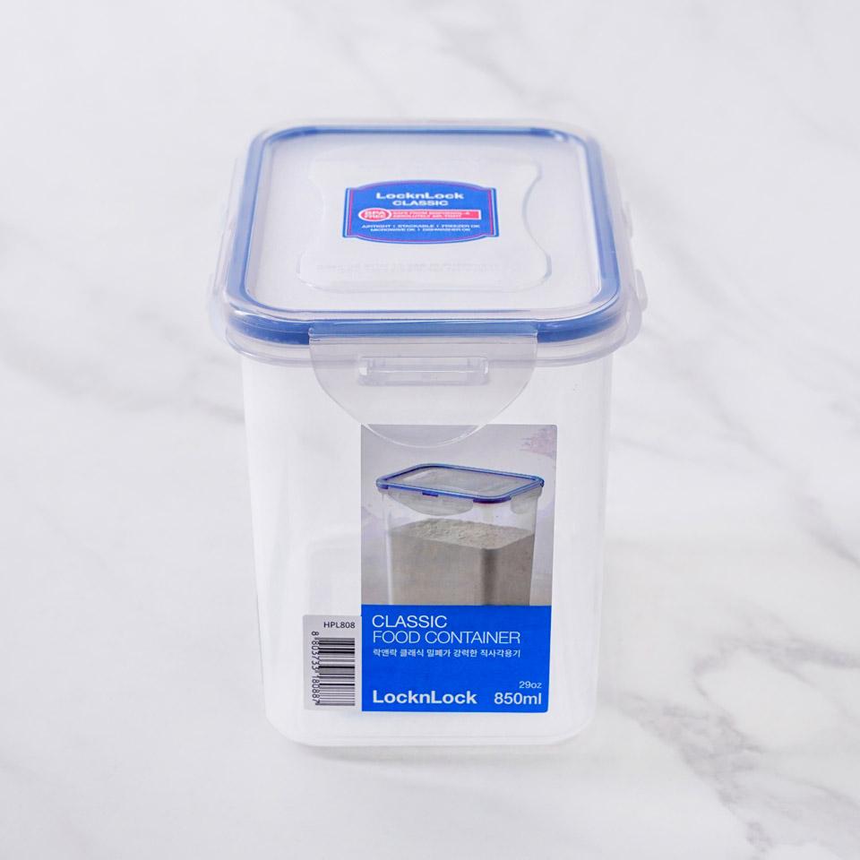 메가마트 락앤락 직사각 808 밀폐용기  850ML - 상품 이미지