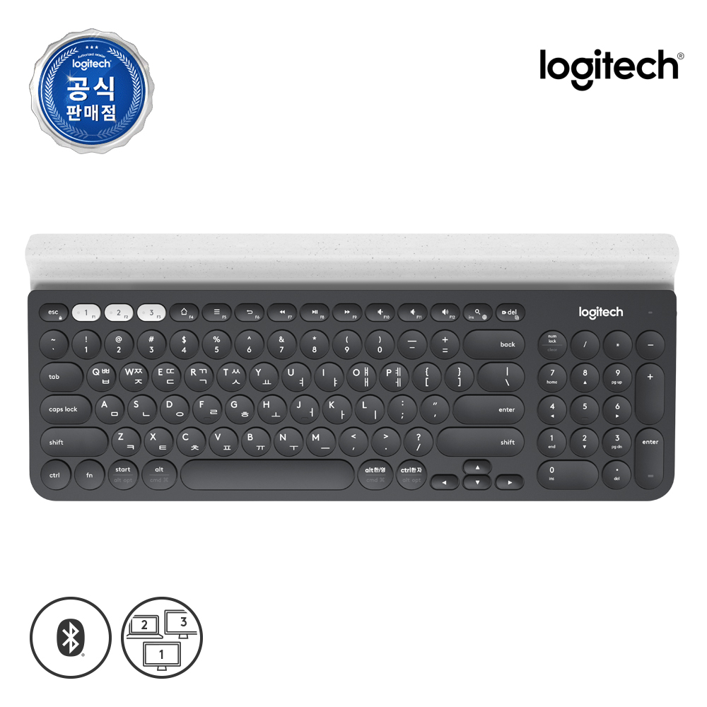 [키스킨증정]로지텍 코리아 K780 블루투스 무선 키보드 개봉기 | 실사용 후기 - 대표 이미지
