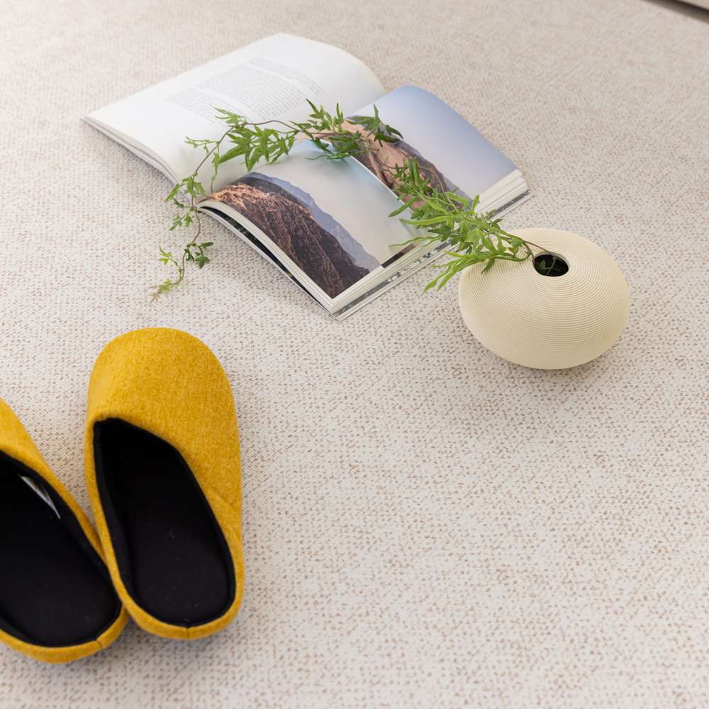 강아지매트 고양이 펫 미끄럼방지 매트 복도 거실 도트 아이보리, 270x200cm