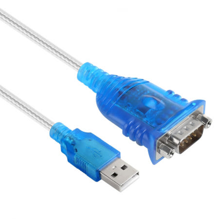 USB to RS232 시리얼 컨버터 케이블 0.45m KW-525