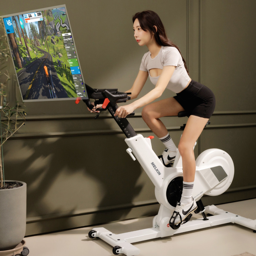 멜킨 실내자전거 즈위프트 스피닝 폴민 G3 스핀바이크 인클라인 EMS ERG 사이클 게임 사진 1