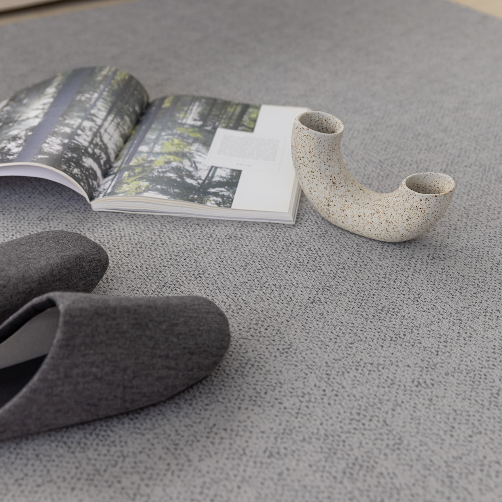 강아지매트 고양이 펫 미끄럼방지 매트 복도 거실 도트 그레이, 230x170cm