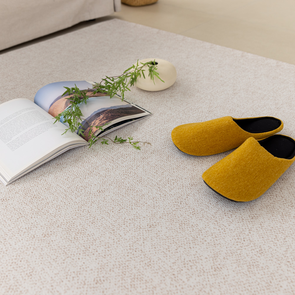 강아지매트 고양이 펫 미끄럼방지 매트 복도 거실 도트 아이보리, 270x200cm