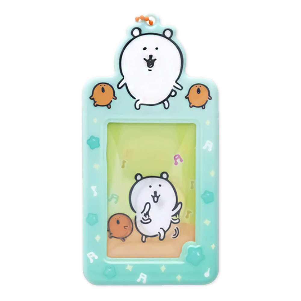 담곰이 포토 카드 홀더 렌티큘러 세트 포카 메론소다 키링 사진 보관 캐릭터 굿즈 - 상세 이미지 2