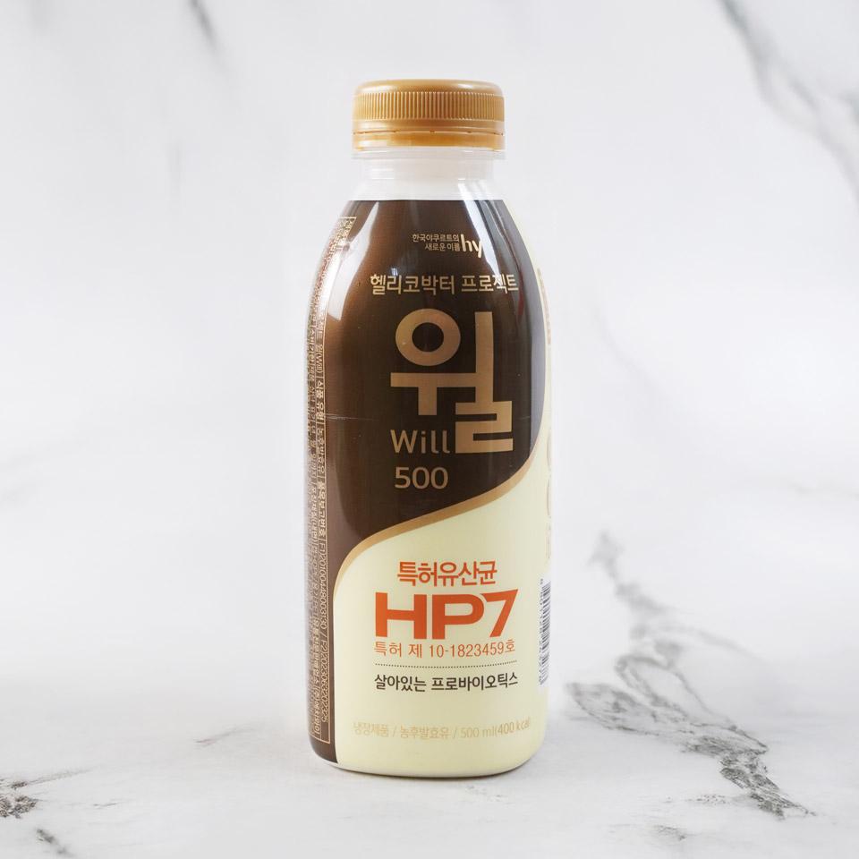 메가마트 한국야쿠르트 헬레코박터 프로젝트 윌 대용량 500ml x 1EA - 상품 이미지
