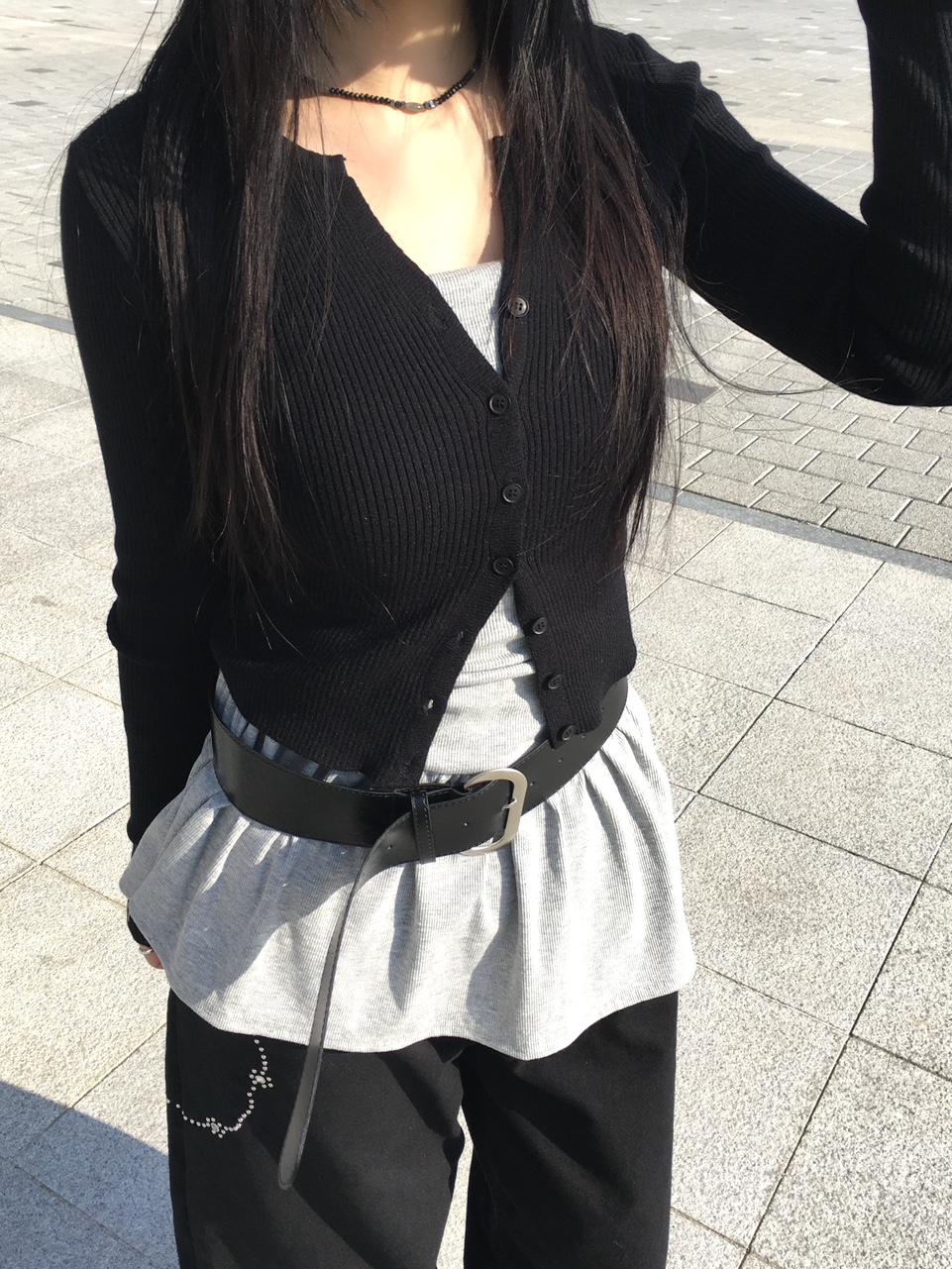 이피 슬림 데일리 골지 가디건 (8color) 상세 이미지 10