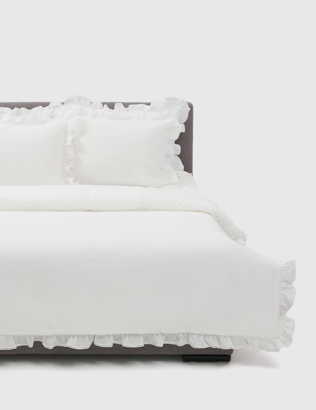 레노마 홈 시에르 워싱 사계절 차렵이불 화이트