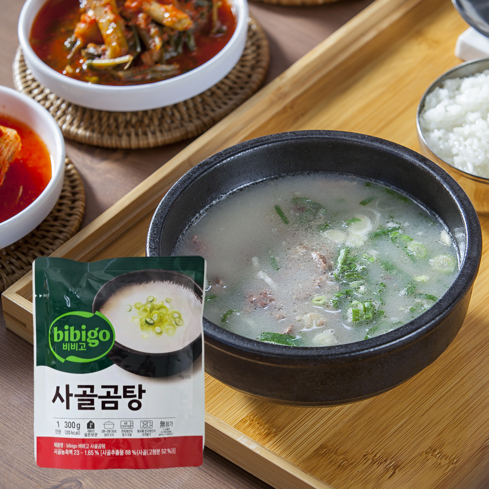 비비고 즉석국 사골곰탕 300g 1박스 30개 - 상품 이미지