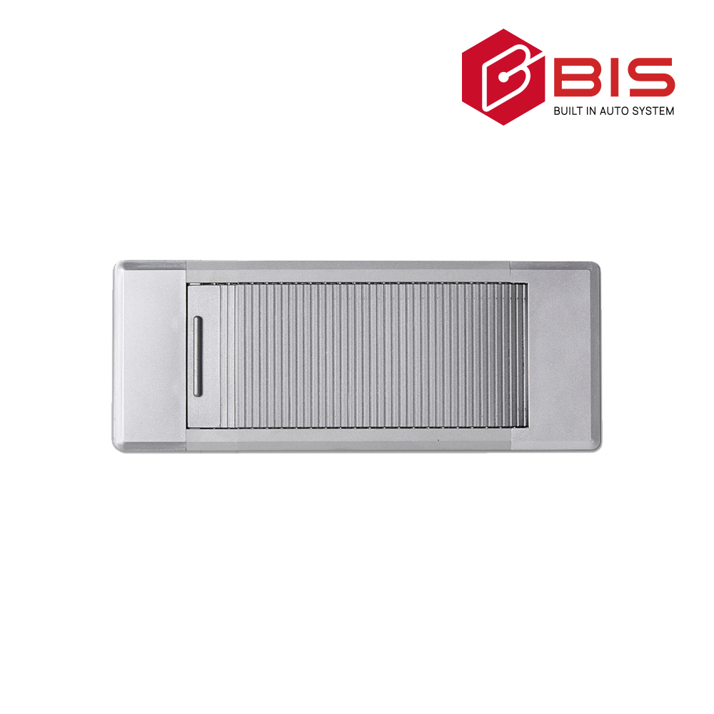 BIS 슬라이딩 커버형 2구 콘센트 빌트인 USB LAN HDMI 사무실 회의실 책상 - 상세 이미지 3