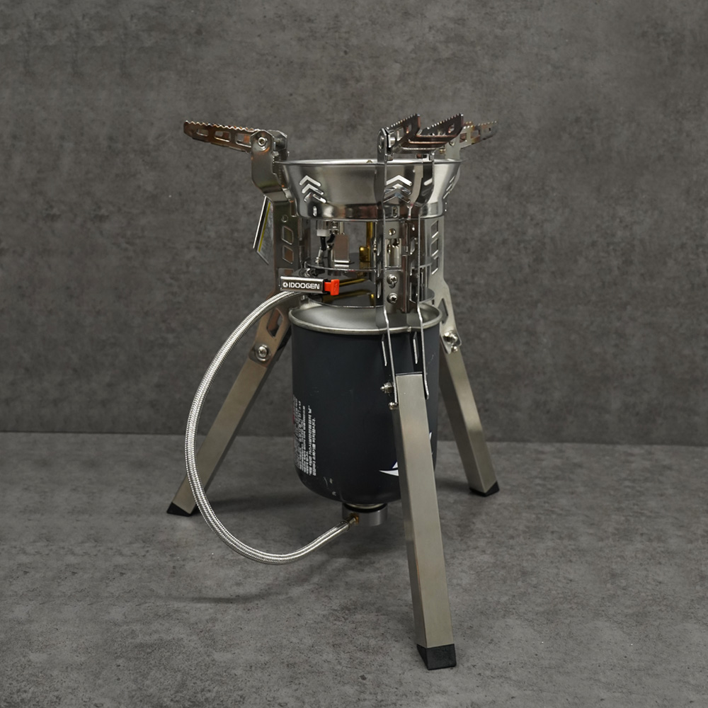 크라운 파워 스토브 캠핑 강염 버너