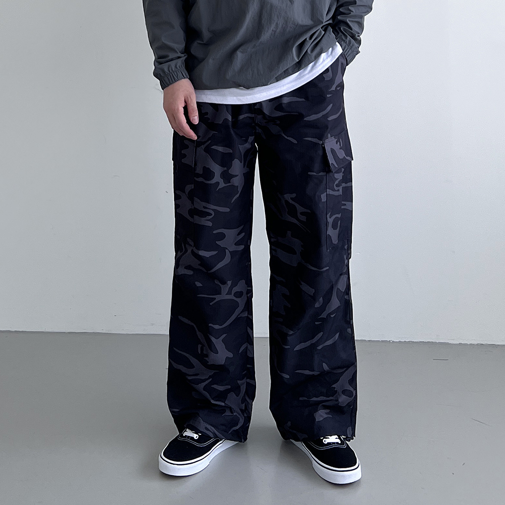 밀리터리바지 카모바지 밀리터리조거팬츠 남자통바지 카고작업복 - 상품 이미지
