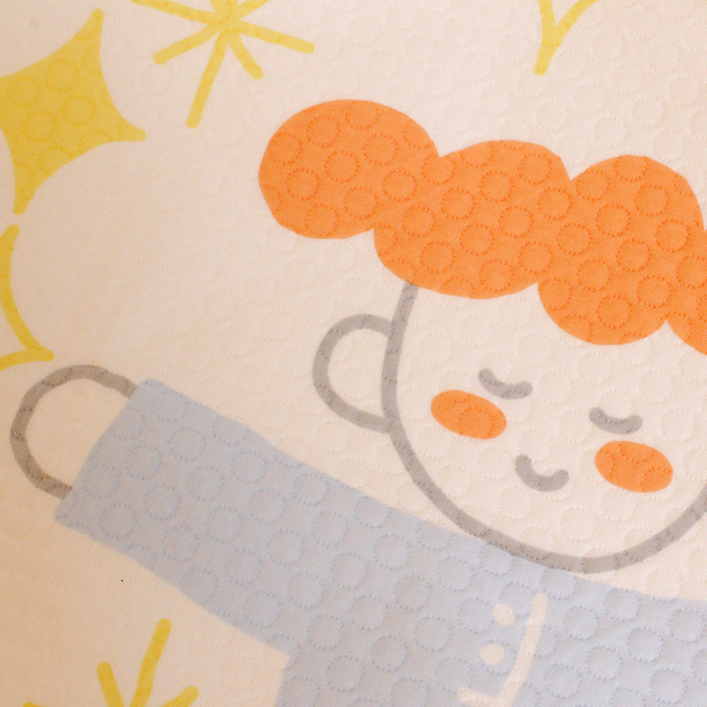 베이비앙 슬리핑 베이비 휴대용 실리콘 논슬립 방수패드 미니 방수요 (기저귀 교체매트 병행)