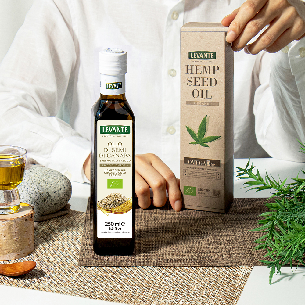 르반테 유기농 대마종자유 250ml 1병 선물세트 + 단박스,스푼 이미지 7