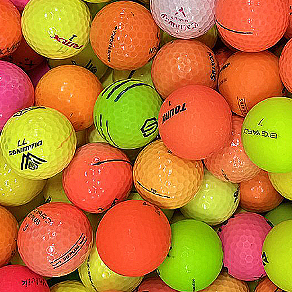 [중고]  로스트볼 B급 컬러 10구 필드 라운드용 초보 선물