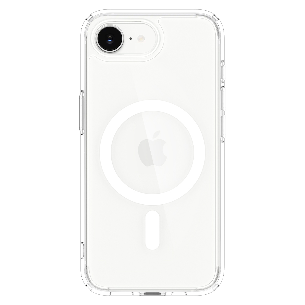 투명 맥세이프 케이스 울트라하이브리드맥핏 클리어화이트, 아이폰16e