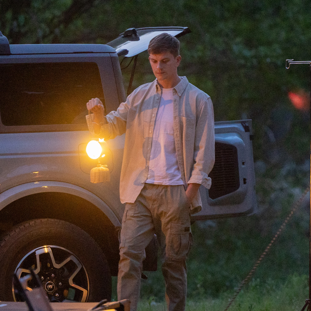 어라운드 칸델라 캠핑 랜턴 이소가스 감성