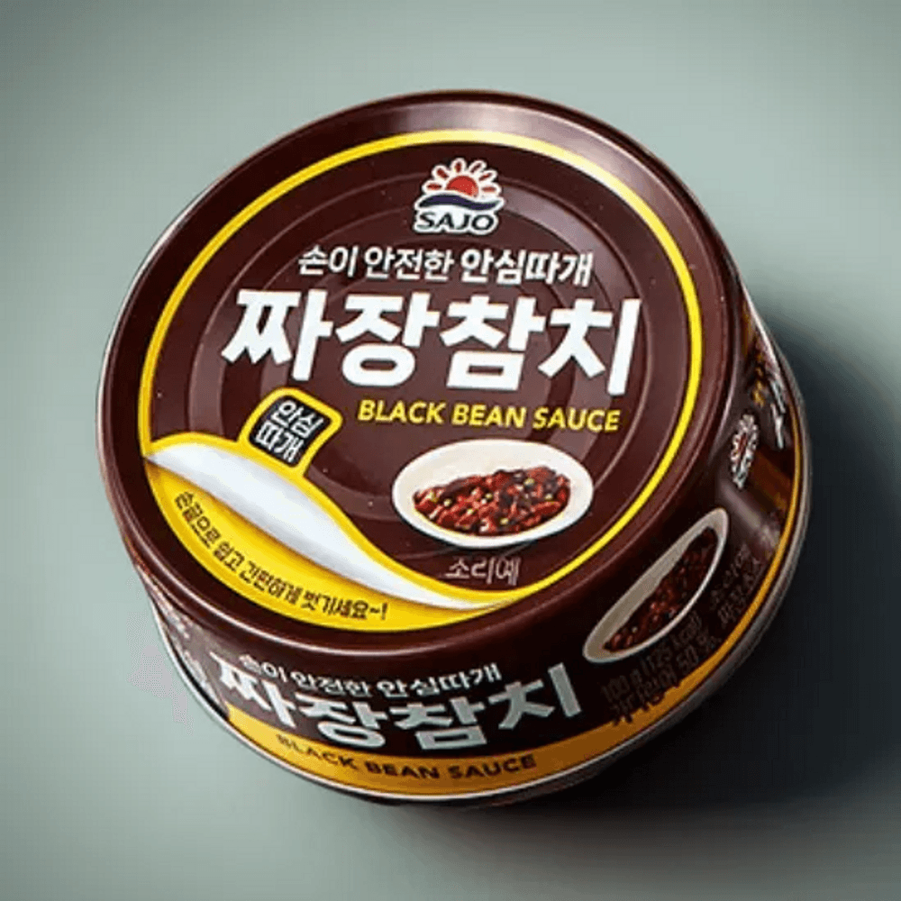 사조 짜장참치 100g 12개 직화짜장으로 깊은 맛의 참치 : e-fun한세상