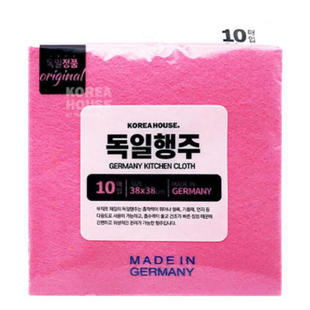 흡수빠른 주방행주 청소천 부직포 독일산 10매 38x38