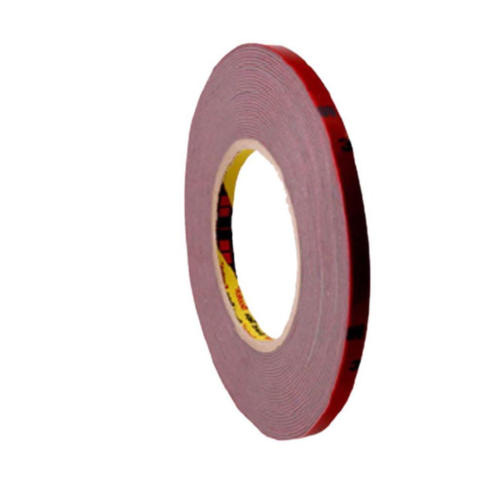 차량용 양면테이프 아크릴폼테이프 도장면 도색표면용 1개, 8mm x 11M, 회색