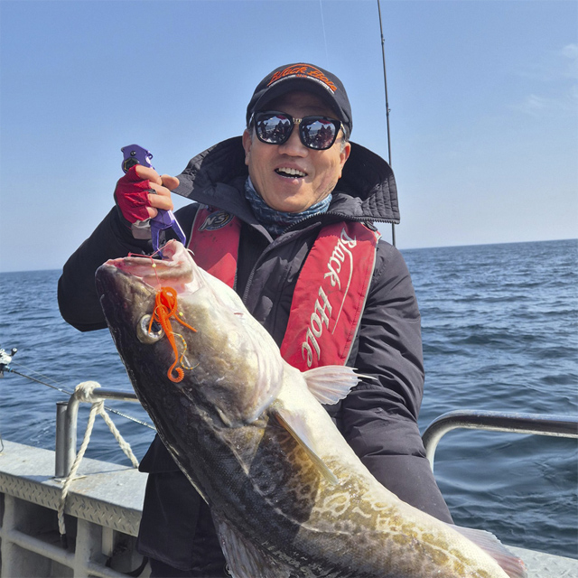 NS블랙홀 코드라바 대구라바낚시대 타이라바로드 B-652-2, 1.96m 이미지 8
