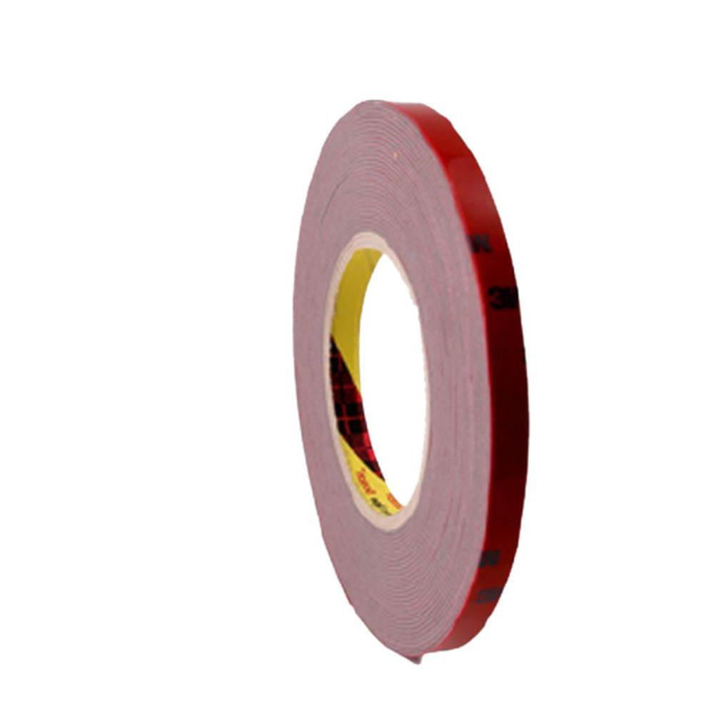 차량용 양면테이프 아크릴폼테이프 도장면 도색표면용 1개, 10mm x 11M, 회색